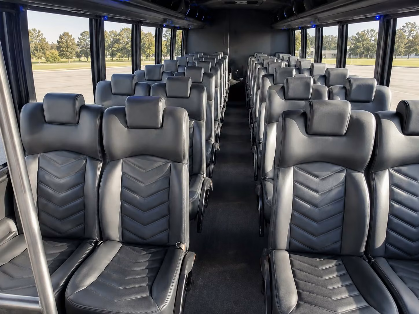 20 passenger minibus inside