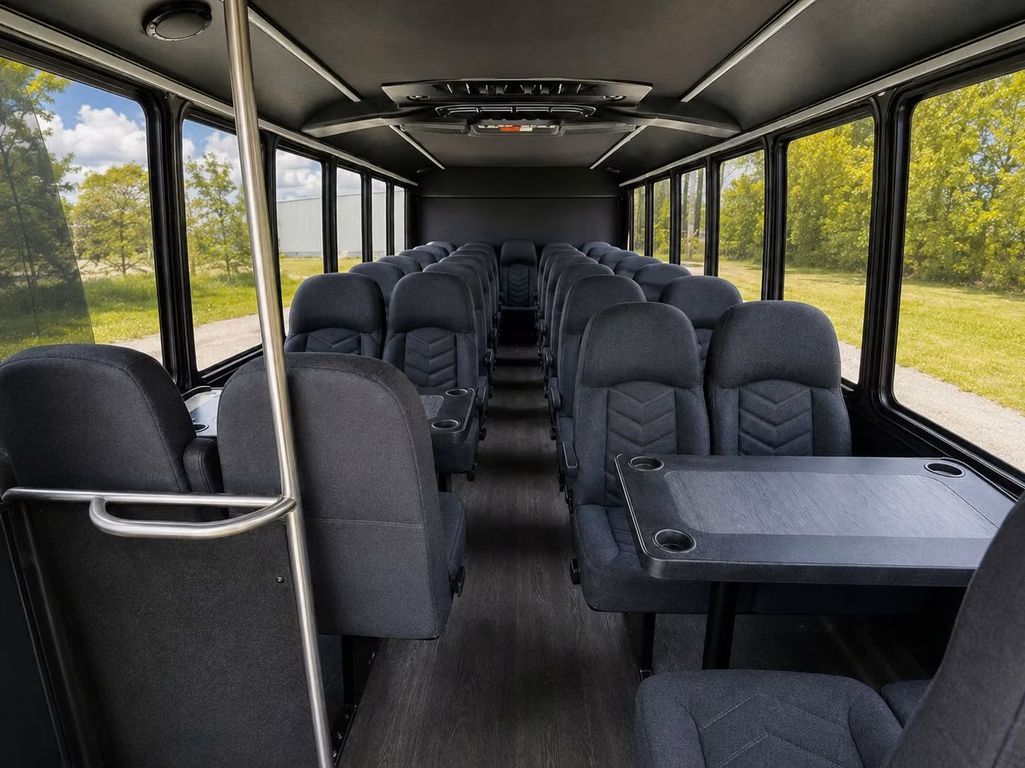 20 passenger minibus interior