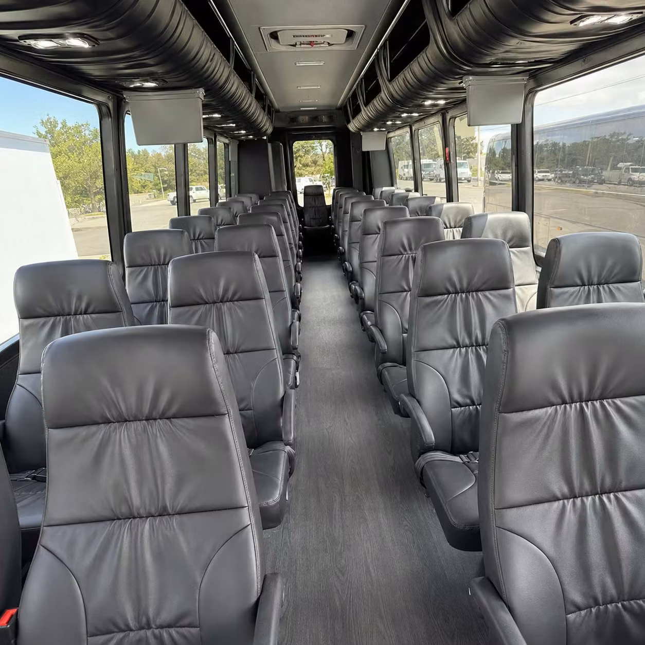 30 passenger minibus interior