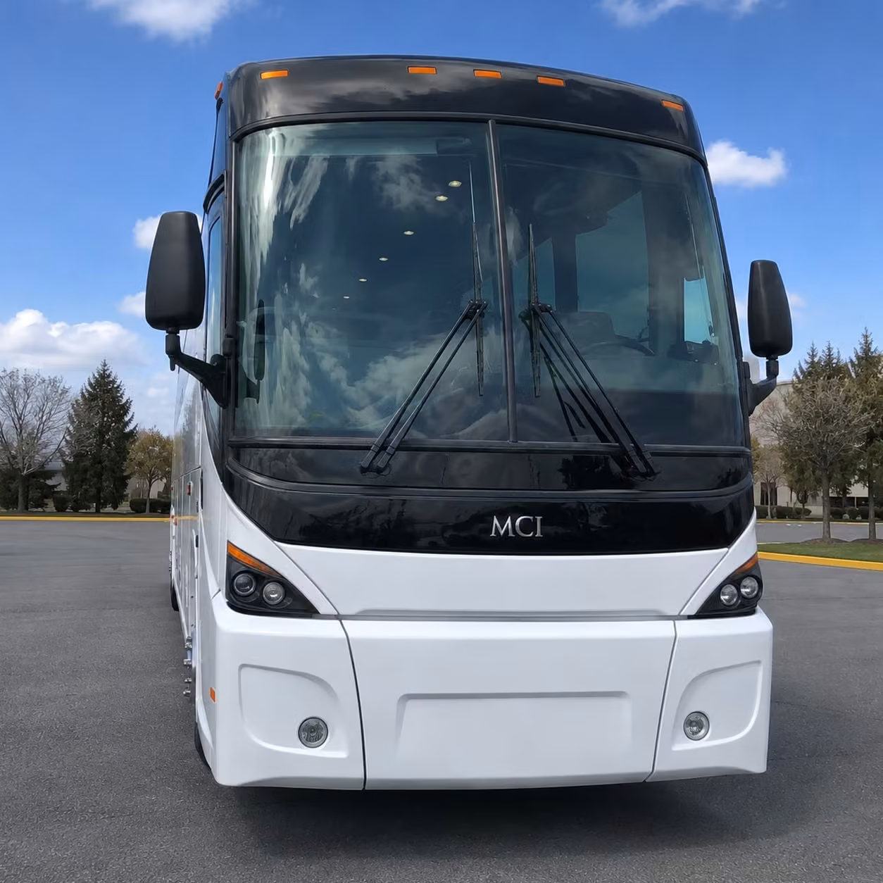 56 passenger charter bus