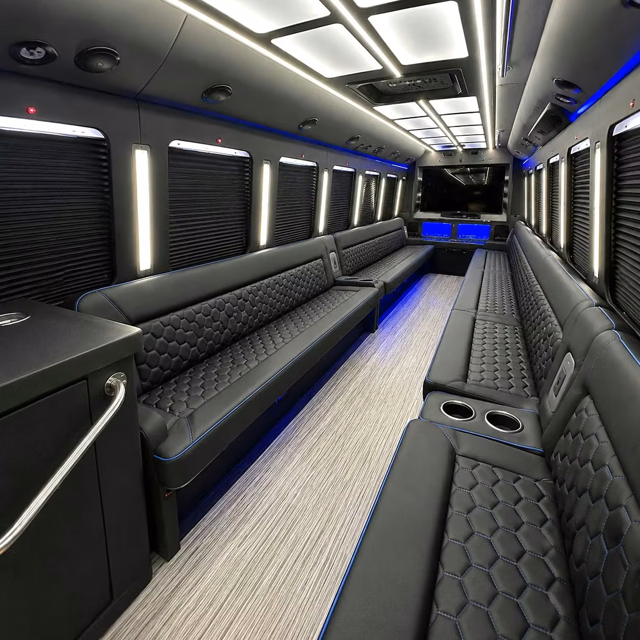 party bus interior