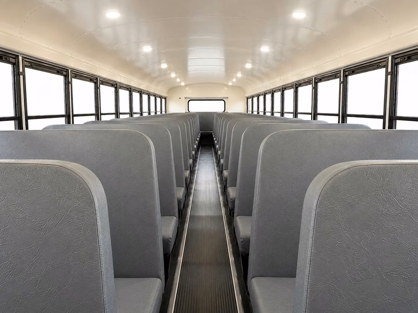 school bus interior