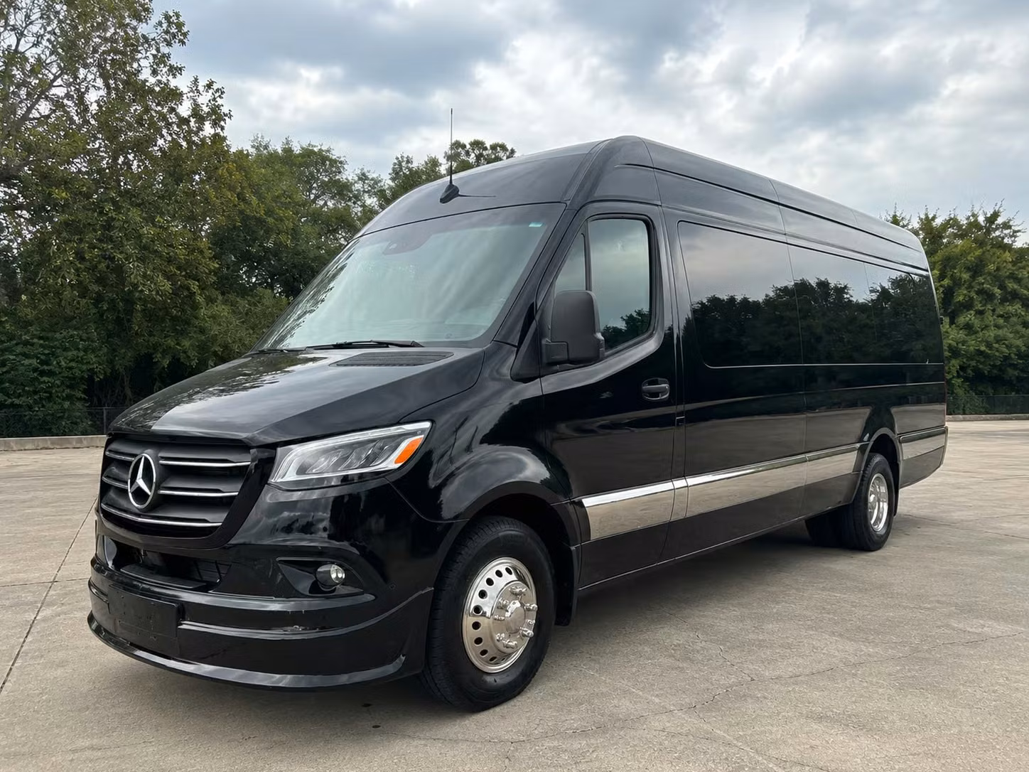 sprinter van with driver